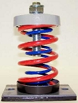 Daikin McQuay 041778805 VIB MT ASSY 650# 2.0 DEFL SPRG .50 RED/BLUE REPLACES 417788B-05  VIB-MOUNT FLOOR NO HSG SPRING .50'BLT 650# 2.00' DEFL