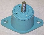Daikin McQuay 073310601 VIB MT PAD 135# BLUE 1.75 DIA 2.38W X 3.88L X 1.75H