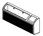 Frigidaire 5304483945 Complete Front Panel Frame only *Does not include Filters. discharge grill, or control door,  ** No Longer Available **