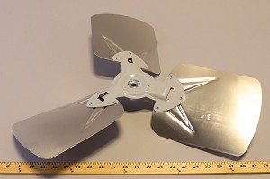 Liebert 148231P1S Propeller Fan, 3 Blade, 24" Diameter, 24 degree pitch, Clockwise Rotation, 1/2"bore *** Factory New, Original Equipment OEM Liebert, Factory Warranty *** 