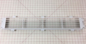 FRIGIDAIRE 5304483944 Indoor Discharge Air Grill for PTAC models FRP12ETT2A0, FRP12ETT2R0, FRP12ETT3R0, FRP12PTT2A0, FRP12PTT2R0, FRP12PTT3R0, FRP15ETT2A0, FRP15ETT2R0, FRP15PTT2A0, FRP15PTT2R0, FRP77ETT2A0, FRP77ETT2R0, FRP77ETT3R0, FRP77ETV2A0, FRP77ETV2R0, FRP77PTT2A0, FRP77PTT2R0, FRP77PTT3R0, FRP90ETT2A0, FRP90ETT2R0, FRP90ETT3R0, FRP90PTT2A0, FRP90PTT2R0, FRP90PTT3R0 