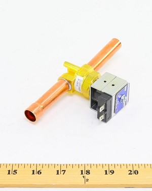 Liebert P-2870S Sporlan E10S252S-HP Solenoid Valve 5/8"ODM x 5/8"ODF With 24V Coil 