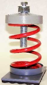 Daikin McQuay 041778804 Vibration Mount ASSY 500# 2.0 Deflection Spring .50 RED REPLACES 417788B-04,M417788B04,AD-52 