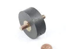 PART #: 092422410 VIB MT ISOLATOR RBR 2.00"OD W/BOLT REPLACES 04224 